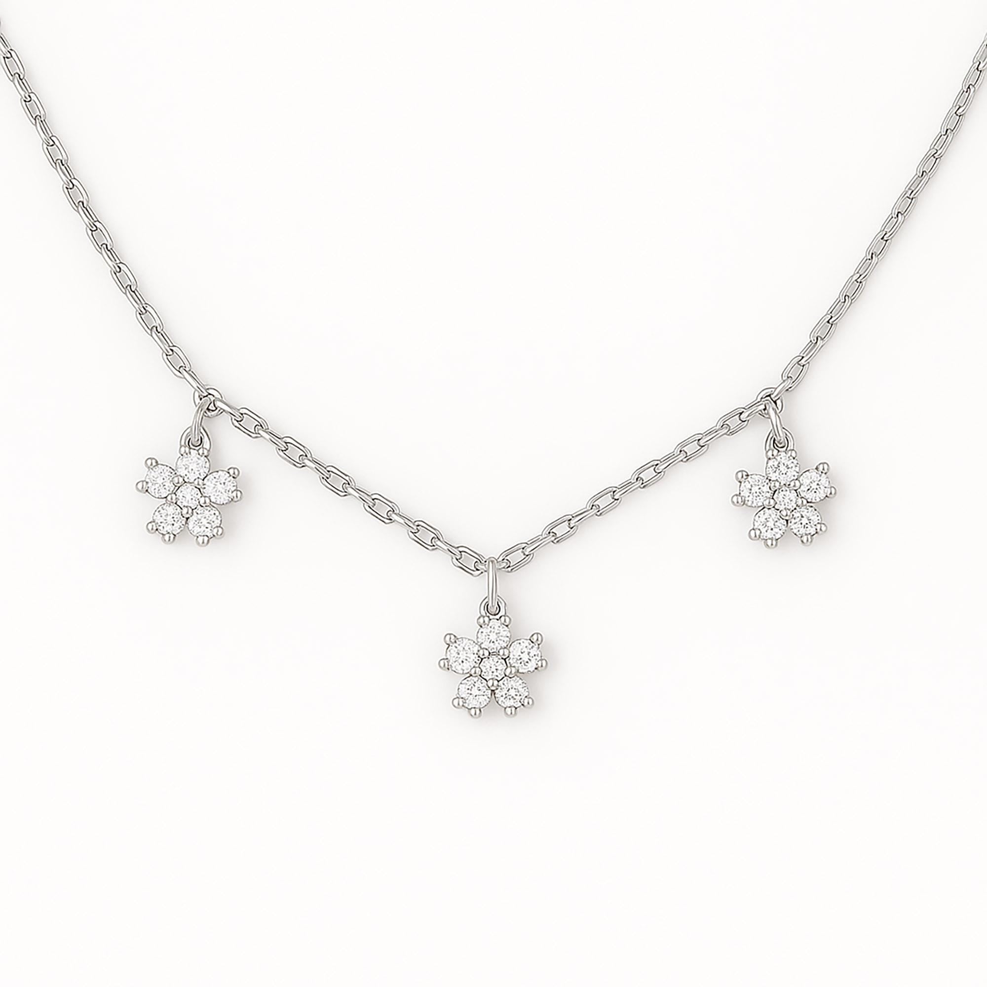Sweet Daisies Full Bloom Choker/Necklace ⟡ Delicate Daisy Choker Necklace: Floral Spring Jewelry for Women, Boho Chic Accessory
