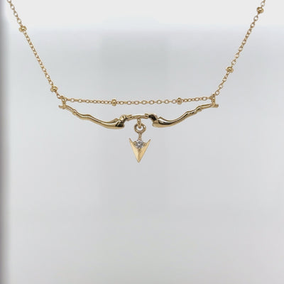 Bow & Arrow Necklace