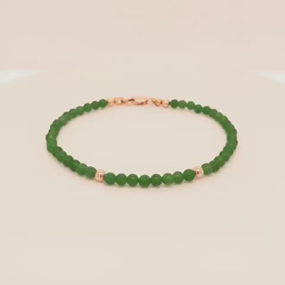 Jade "Good Luck" Bracelet