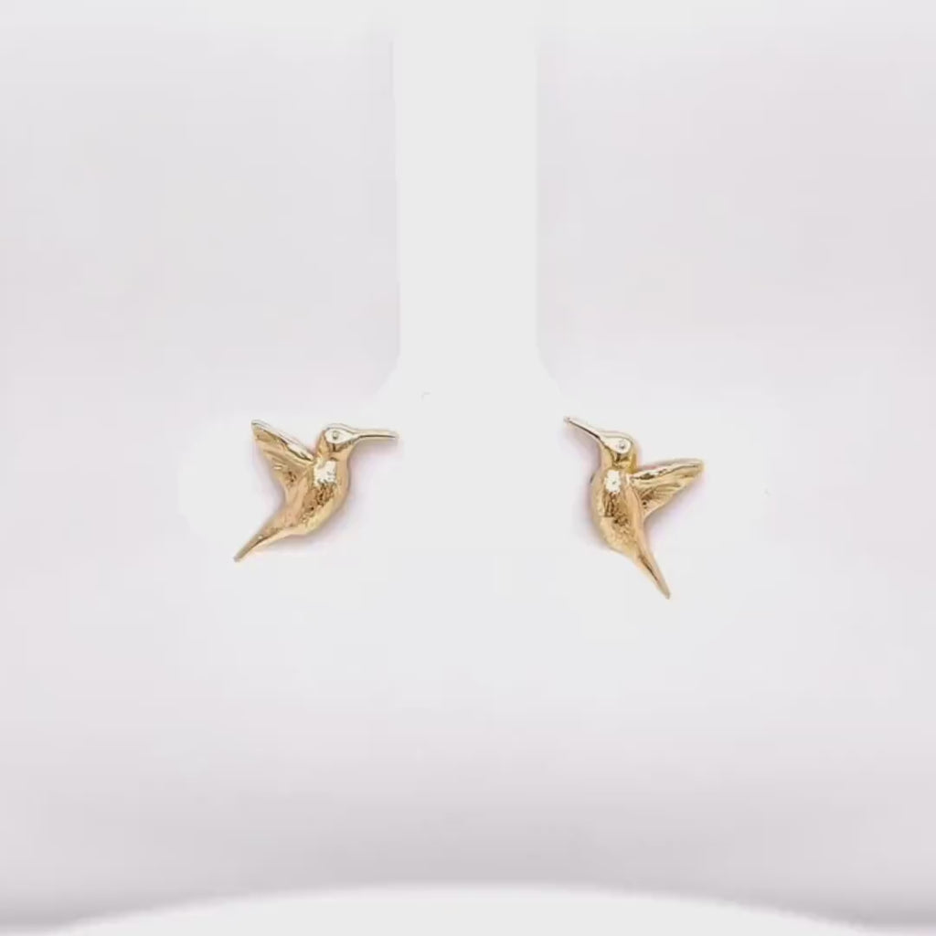 Hummingbird Stud Earrings