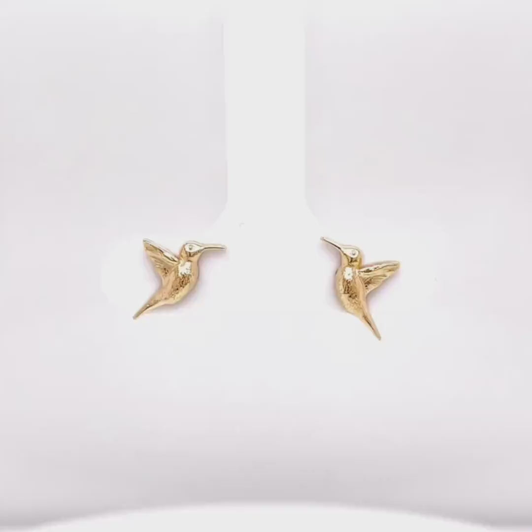 Hummingbird Stud Earrings
