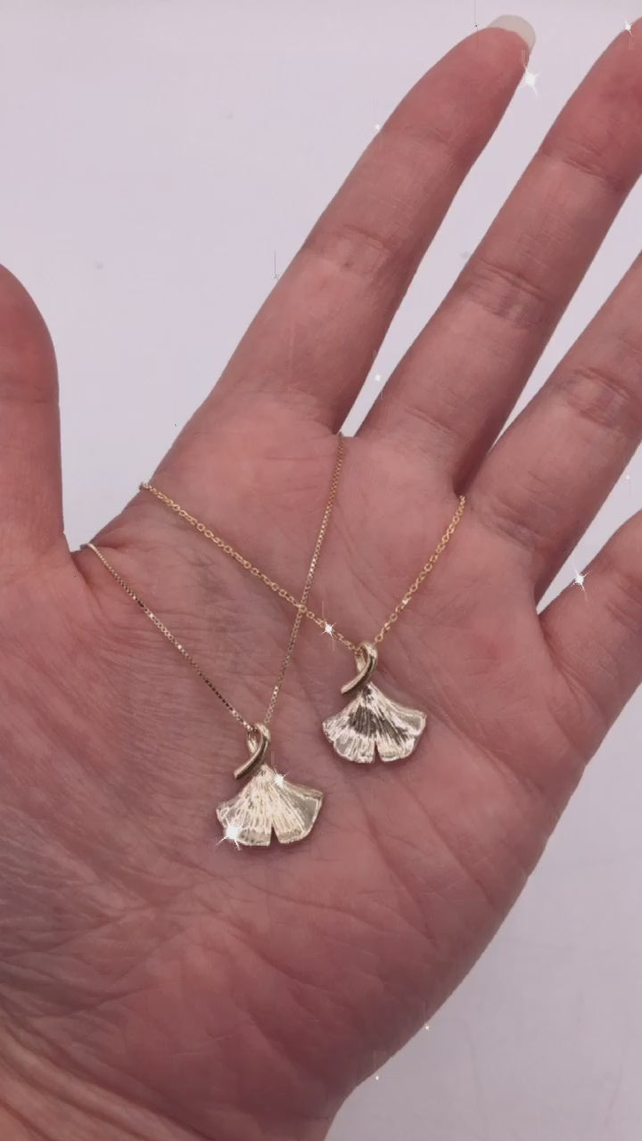 Gingko Leaf "Longevity" Necklace