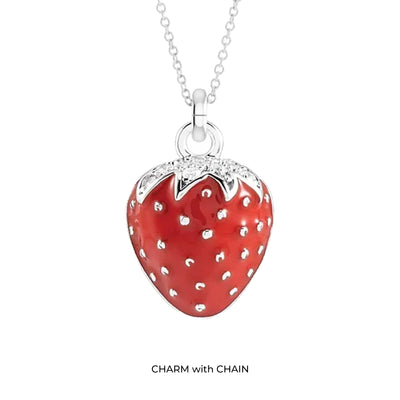 Strawberry Dangle Charm