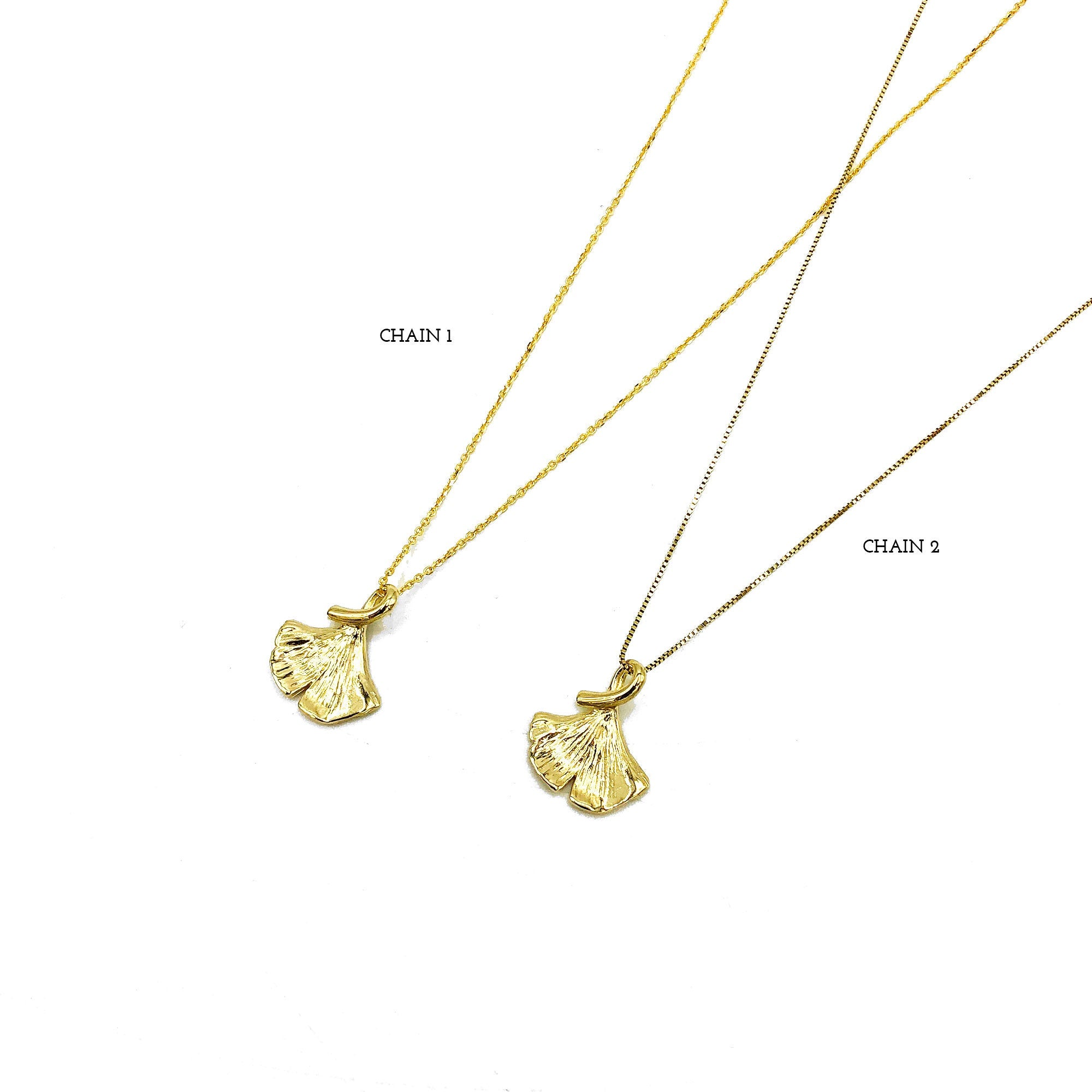 Gingko Leaf "Longevity" Necklace