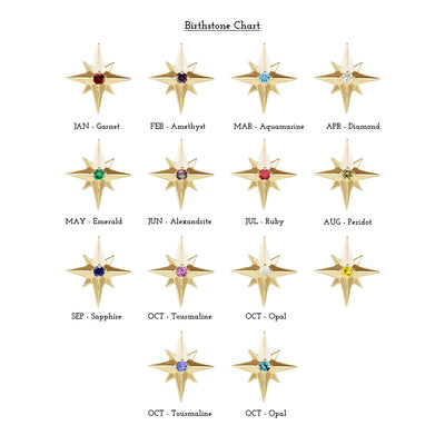 Diamond Star Earrings