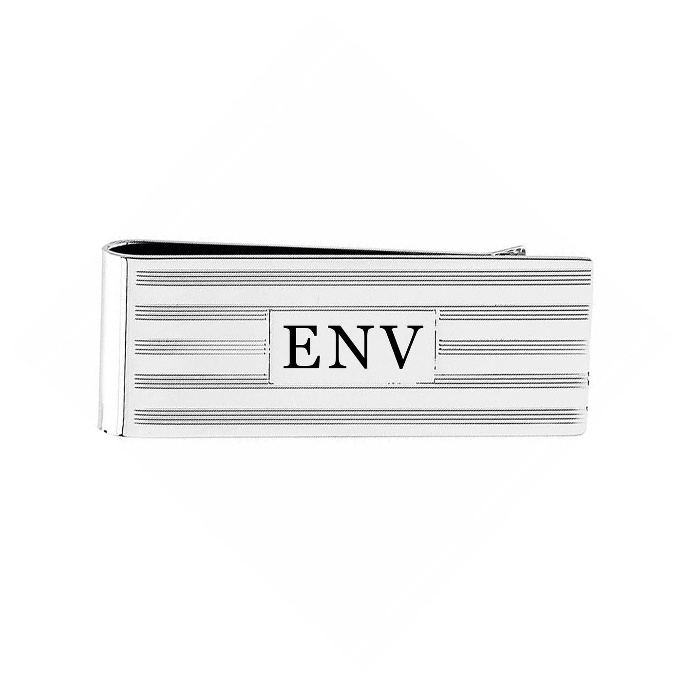 5-Stripe Money Clip ♦ Sterling Silver