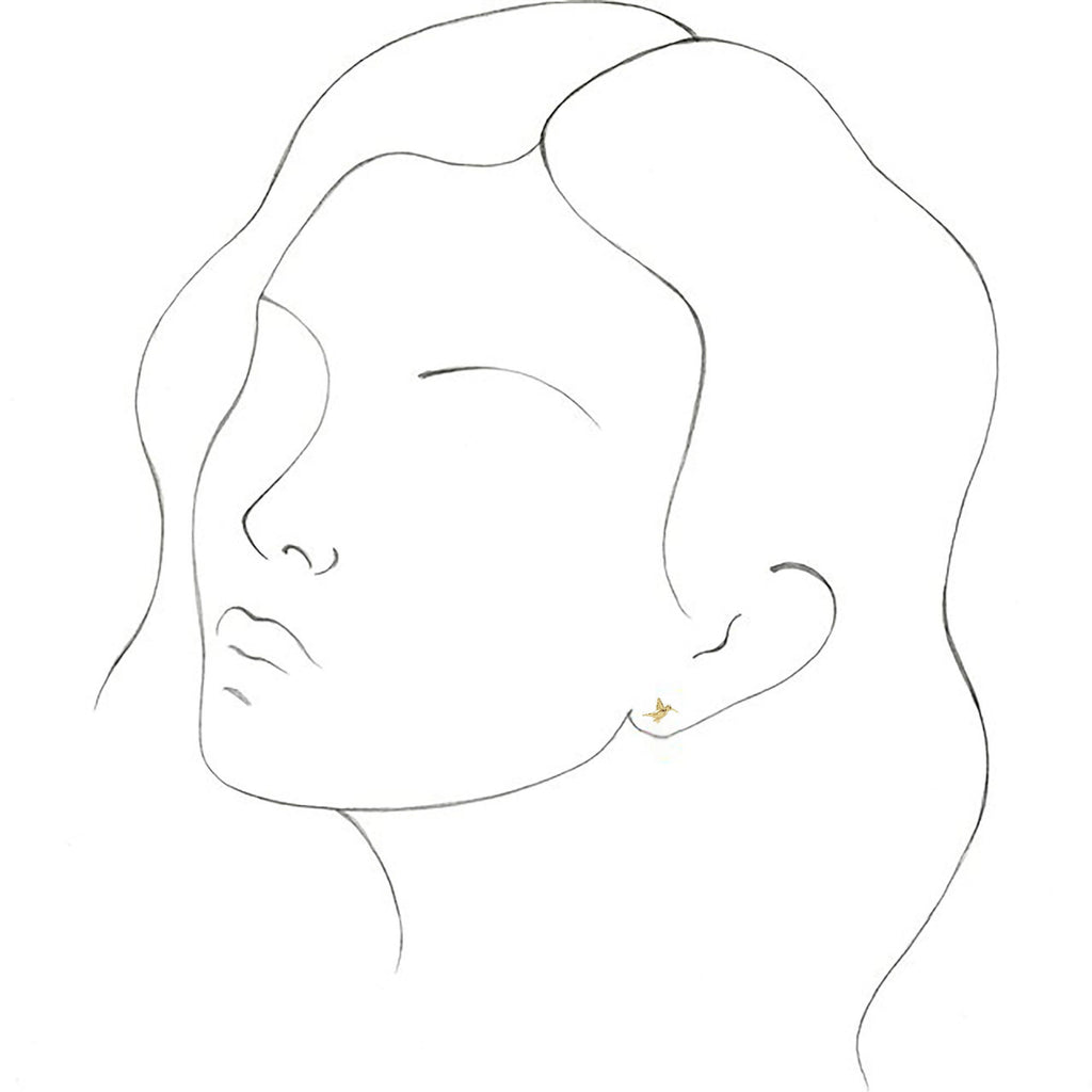 Hummingbird Stud Earrings
