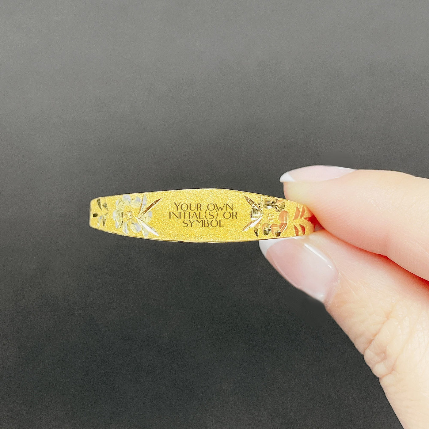 24K Gold Customized Korean 1st Birthday (돌) Bracelet (1돈, 2돈)