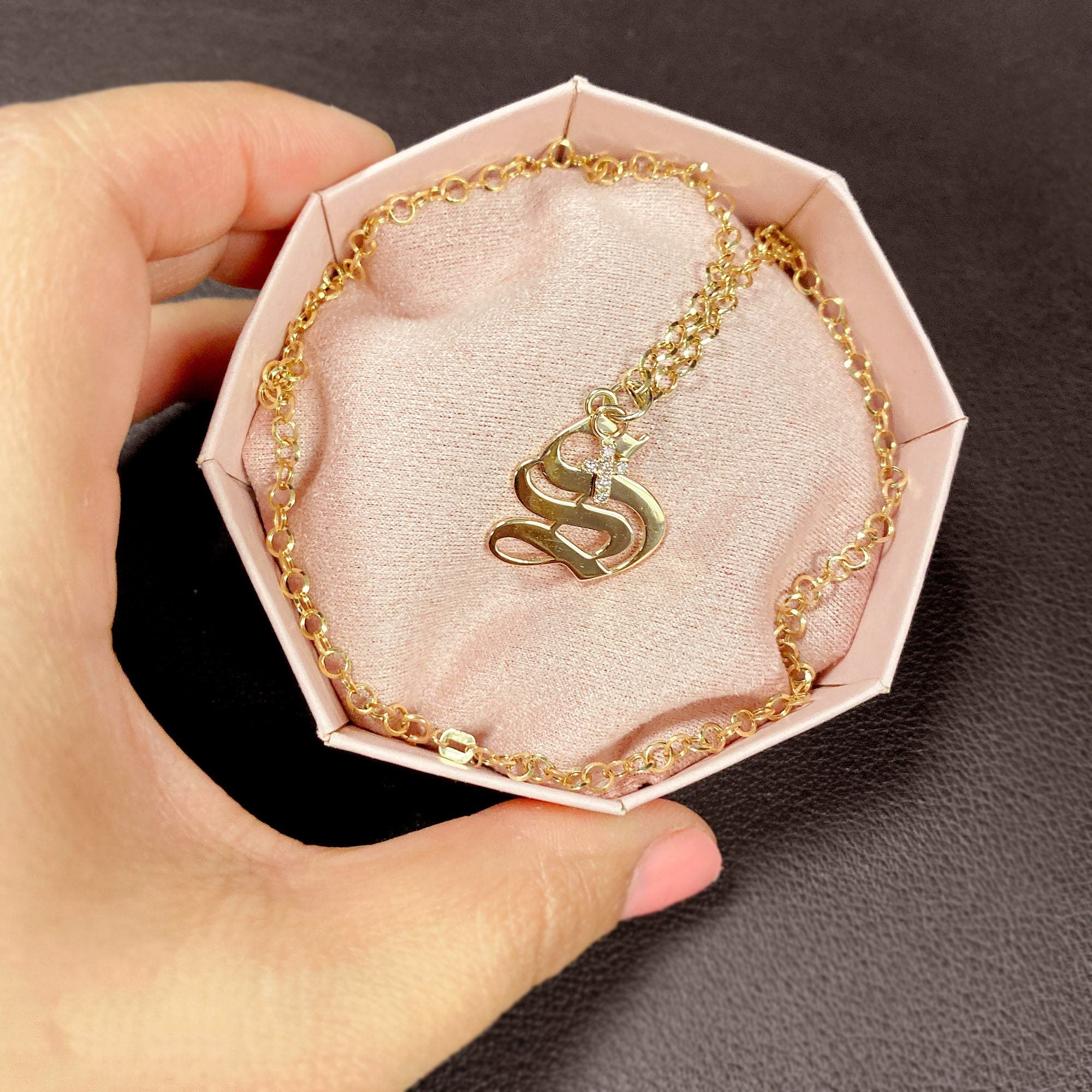 Old English { Blackletter } Charm