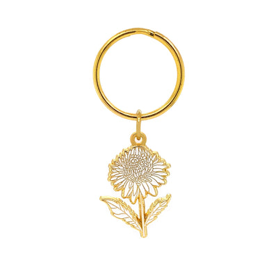 Birth Flower Keychain – laurelbox