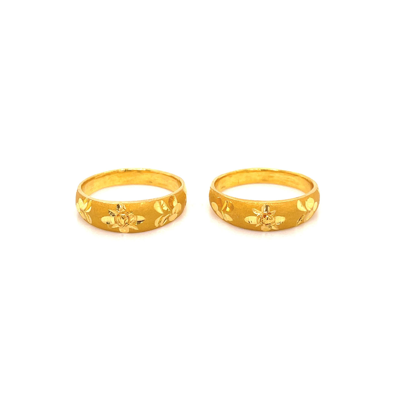 24K Gold Pair Rings (쌍가락지)