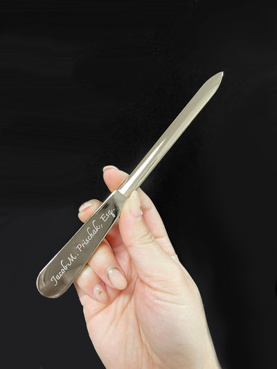 Silver Letter Opener (Complimentary Engraving)