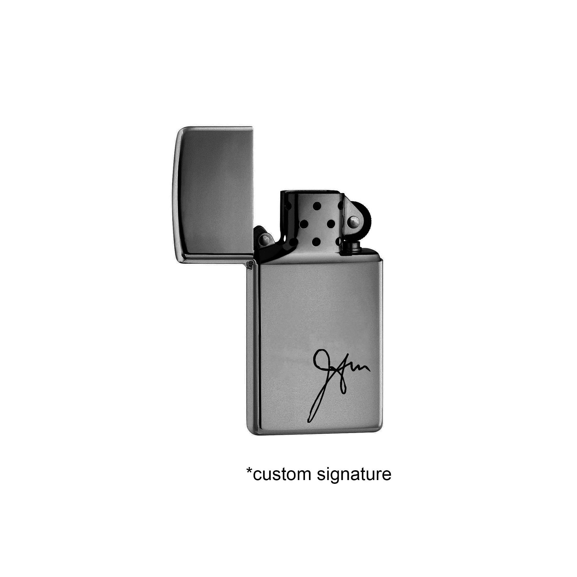 Gunmetal Lighter (Complimentary Engraving)