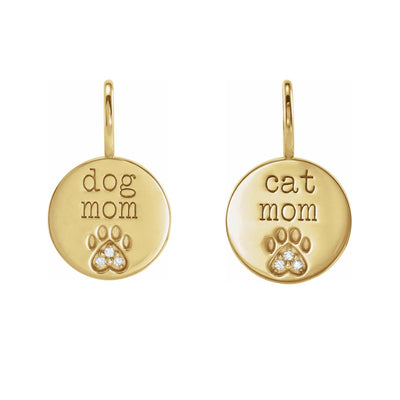 Personalized Pet Mom Charm