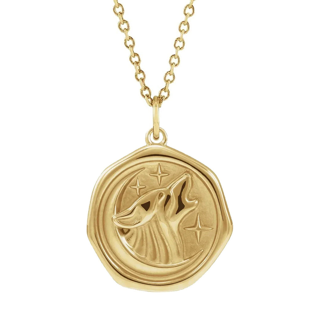 Wolf Spirit Animal Charm