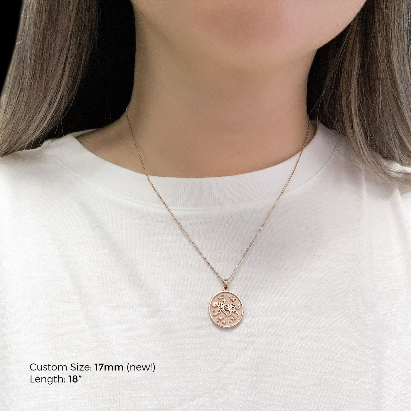 Year of The Tiger (虎) Lunar Zodiac Coin Pendant