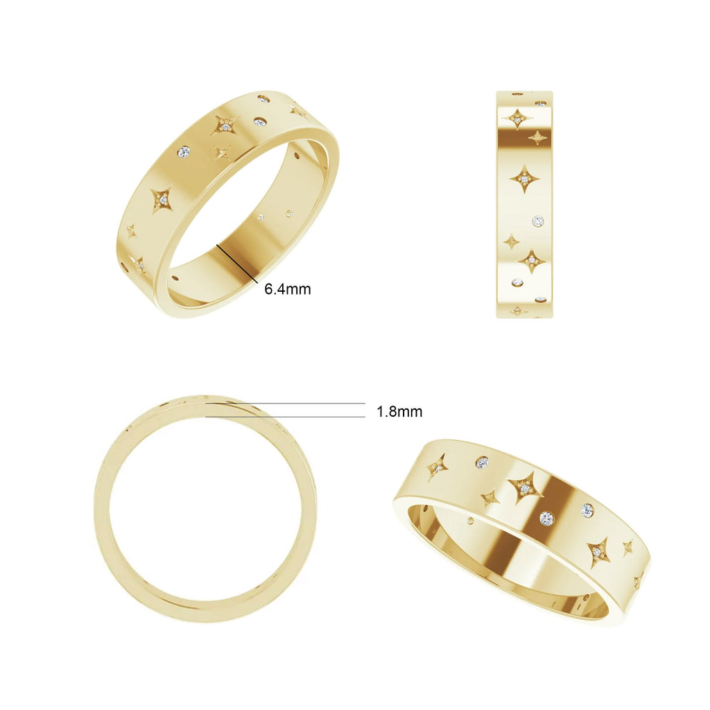 Accented Celestial Band