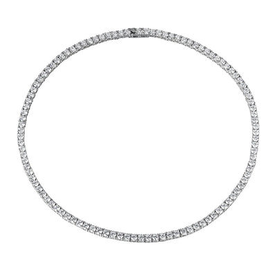 Moissanite Tennis Necklace in 4mm